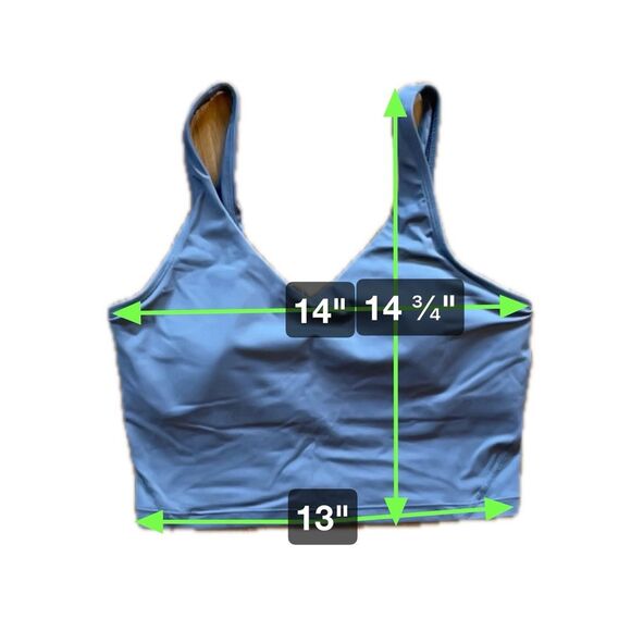 Dragon Fit Purple Padded Sports Bra Yoga Crop Top Women’s Size S - Picture 6 of 6